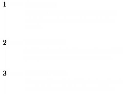 Trasformazioni CAPELLI